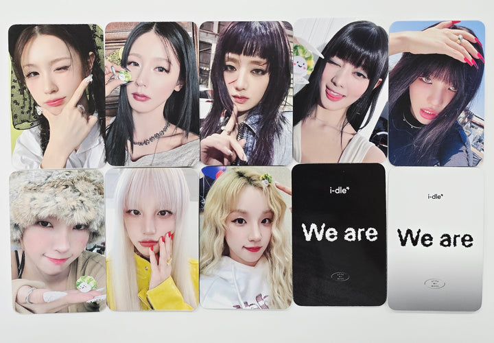 I-DLE "We are" - Dear My Muse Fansign Event Photocard [25.6.2]