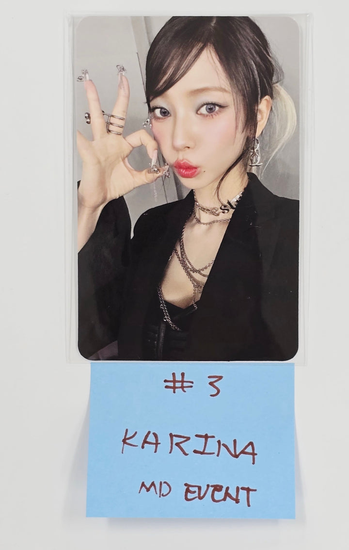 Aespa "Armageddon : The Mystery Circle" - MD Event Photocard [25.6.2]