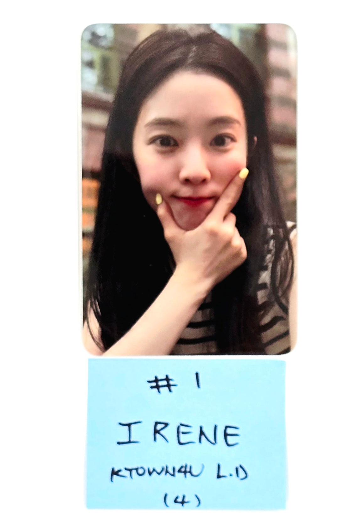 IRENE &amp; SEULGI (Of Red Velvet ) "TILT" - Ktown4U Lucky Draw Event Photocard [25.6.2]