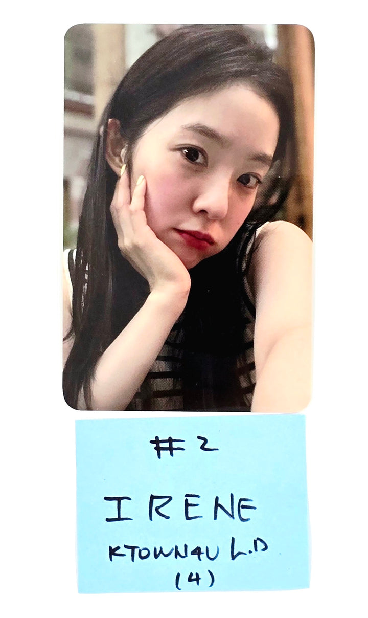 IRENE &amp; SEULGI (Of Red Velvet ) "TILT" - Ktown4U Lucky Draw Event Photocard [25.6.2]