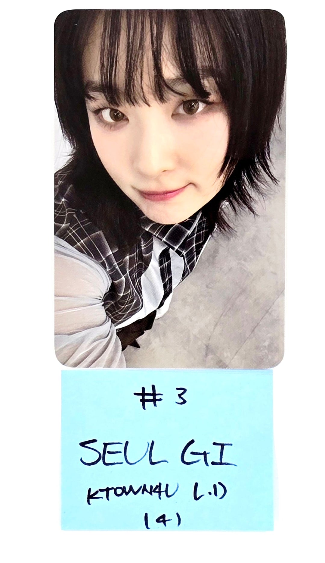 IRENE &amp; SEULGI (Of Red Velvet ) "TILT" - Ktown4U Lucky Draw Event Photocard [25.6.2]
