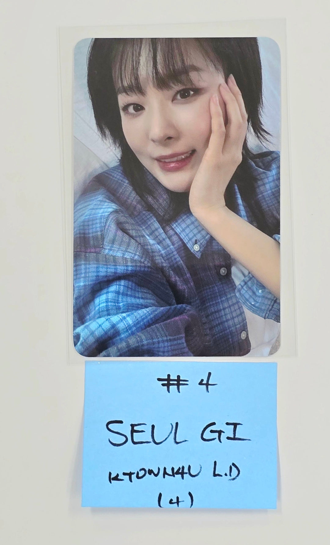 IRENE &amp; SEULGI (Of Red Velvet ) "TILT" - Ktown4U Lucky Draw Event Photocard [25.6.2]