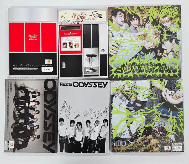 BOYNEXTDOOR "No Genre", RIIZE "ODYSSEY", UAU "Playlist 