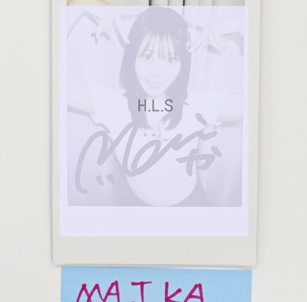 Maika (Of ODD YOUTH) "I LIKE YOU" - Hand Autograhped(Signed) Polaroid [25.6.2]