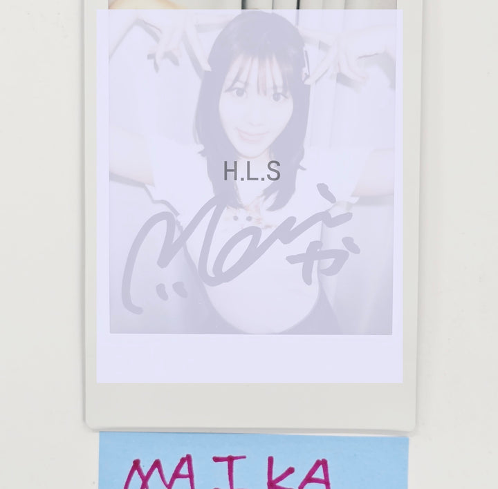 Maika (Of ODD YOUTH) "I LIKE YOU" - Hand Autograhped(Signed) Polaroid [25.6.2]