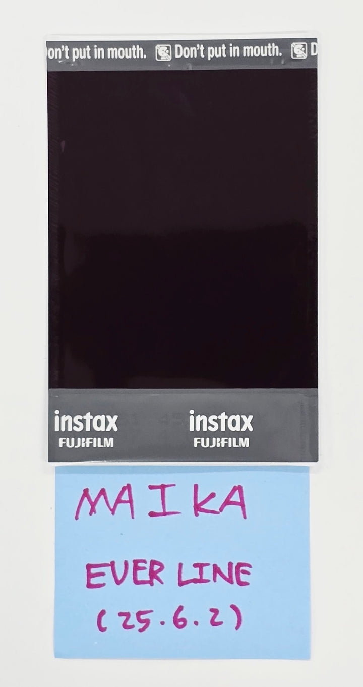 Maika (Of ODD YOUTH) "I LIKE YOU" - Hand Autograhped(Signed) Polaroid [25.6.2]