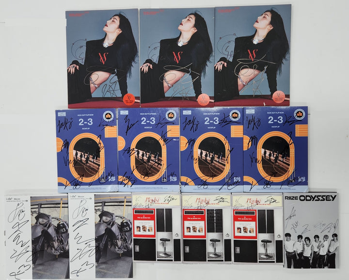 [Damaged] KickFlip "Kick Out, Flip Now!", i-dle "We are", RIIZE "ODYSSEY", Red Velvet - IRENE &amp; SEULGI "TILT", UAU "Playlist 