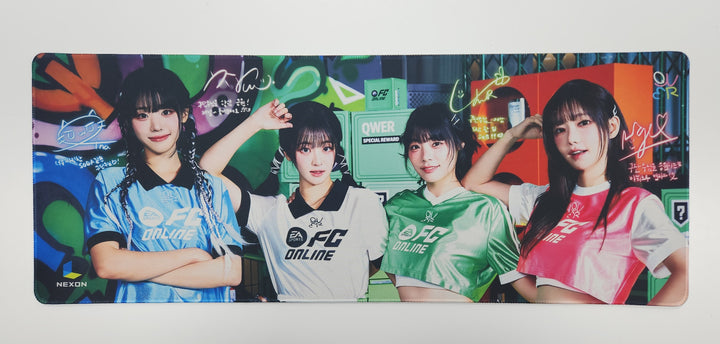 QWER - FIFA Event Photocards Set (4EA) &amp; Keyboard Pad [25.6.4]