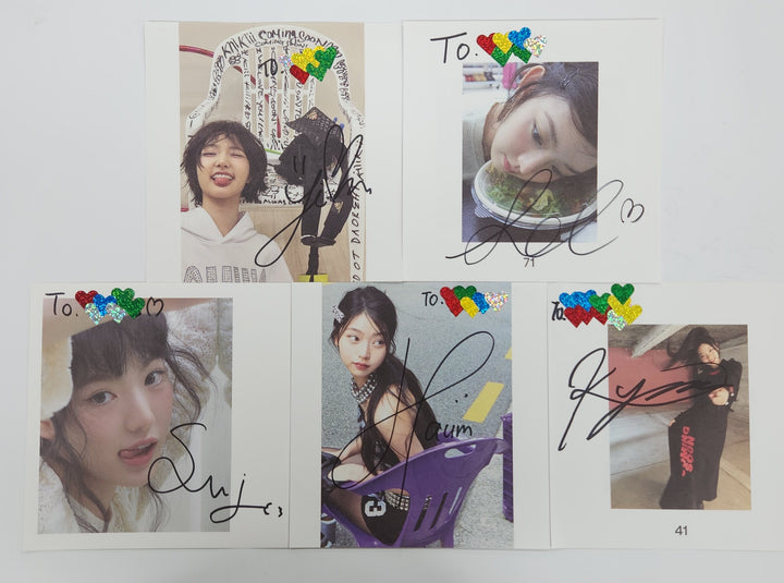 KiiiKiii "UNCUT GEM" - A Cut Page From Fansign Event Album [25.6.4]