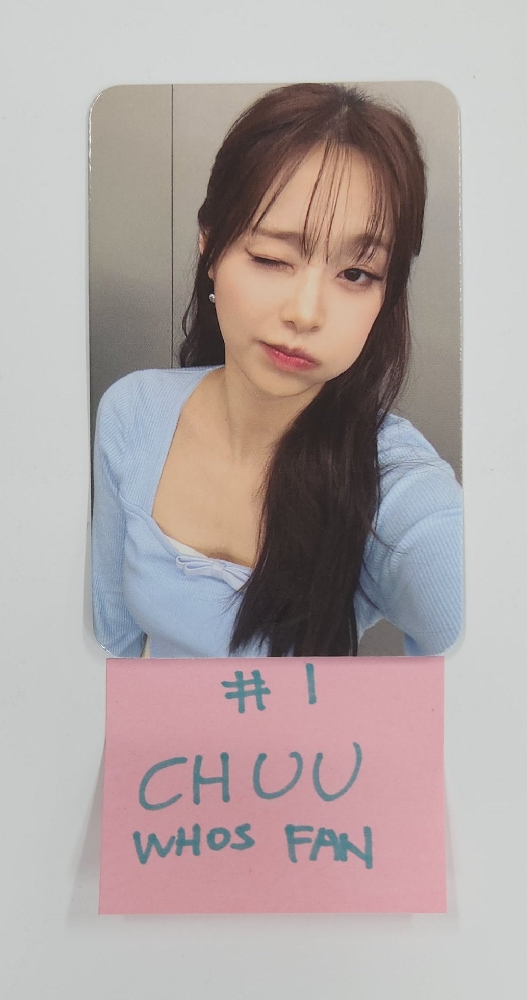 CHUU "Only cry in the rain" - Who&