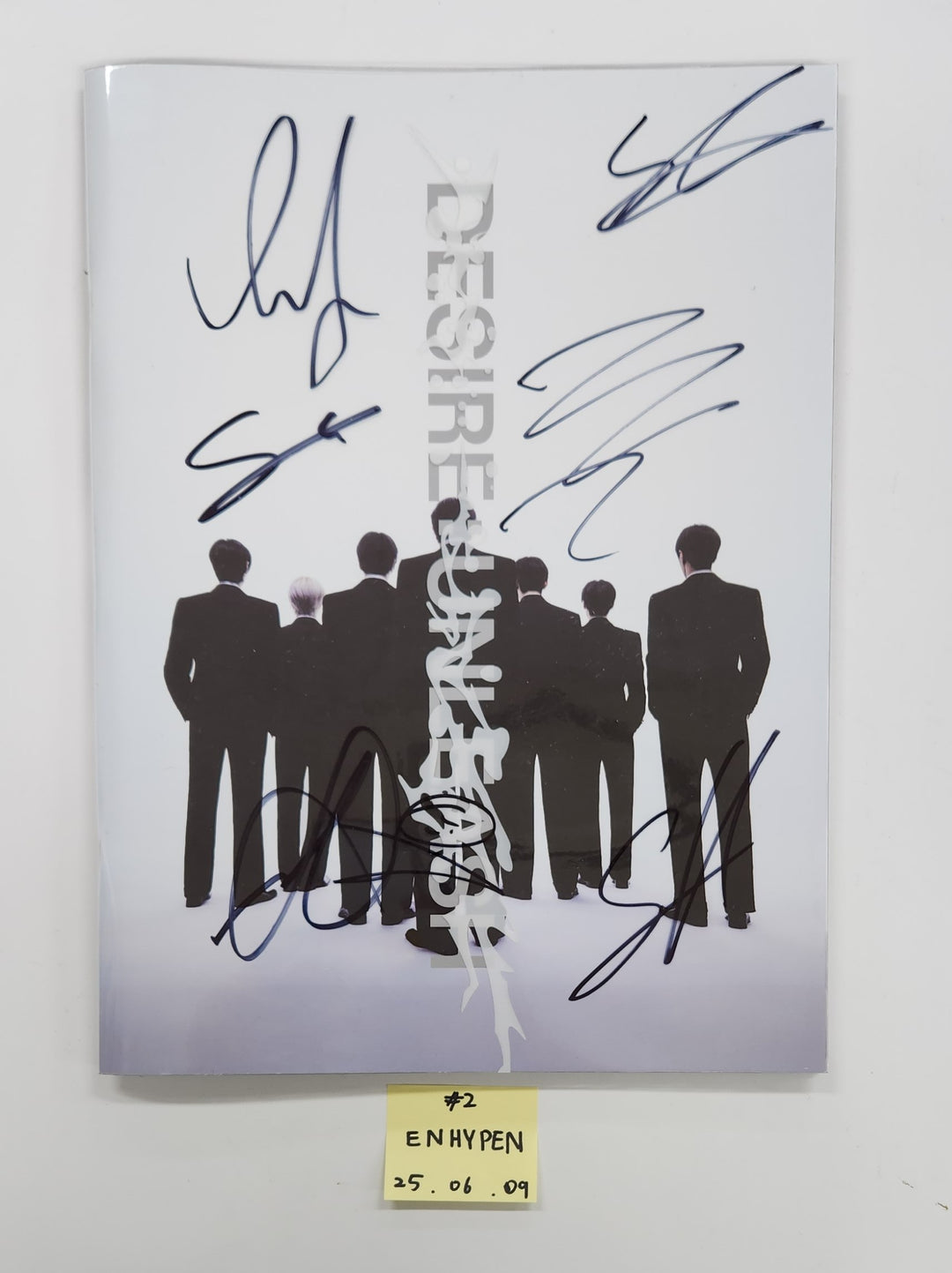 Enhypen "Desire : Unleash", USPEER "Speed Zone", N.Flying "Everlasting" - Hand Autographed(Signed) Promo Album [25.6.9]