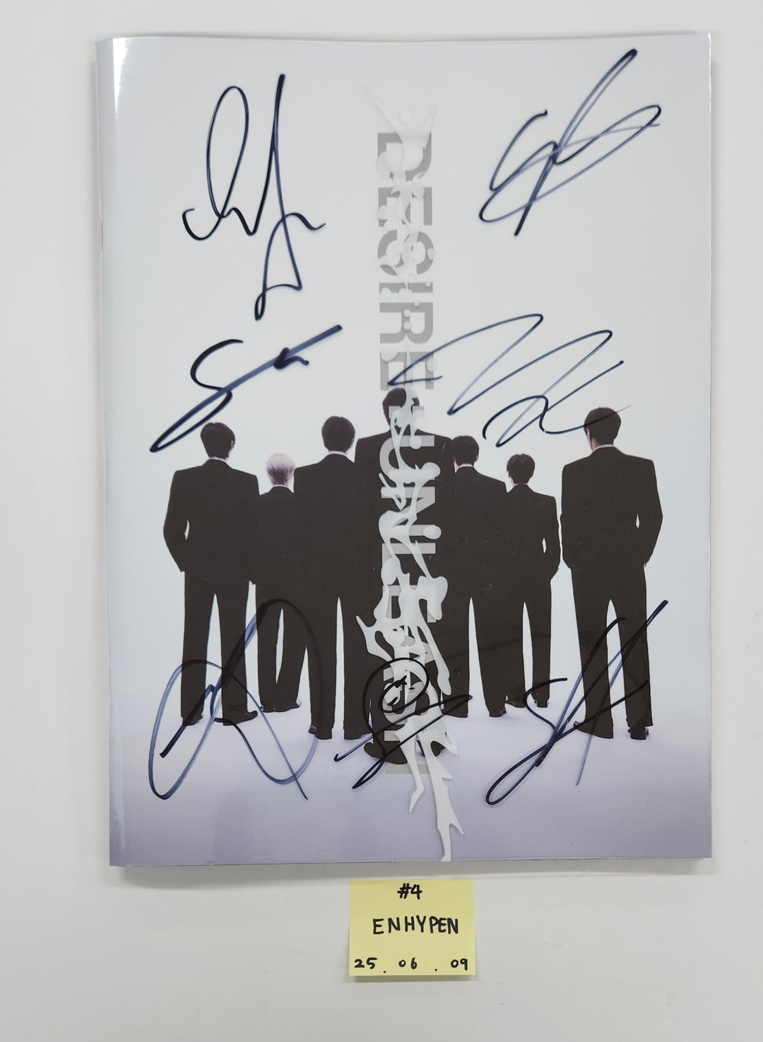 Enhypen "Desire : Unleash", USPEER "Speed Zone", N.Flying "Everlasting" - Hand Autographed(Signed) Promo Album [25.6.9]