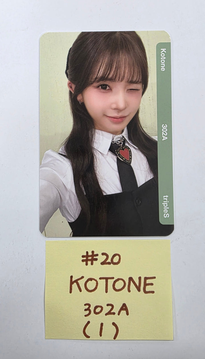 TripleS "ASSEMBLE25" Double Class Objekt - Official Photocard [We So Alive &amp; Are You Alive ver.] [25.6.10]