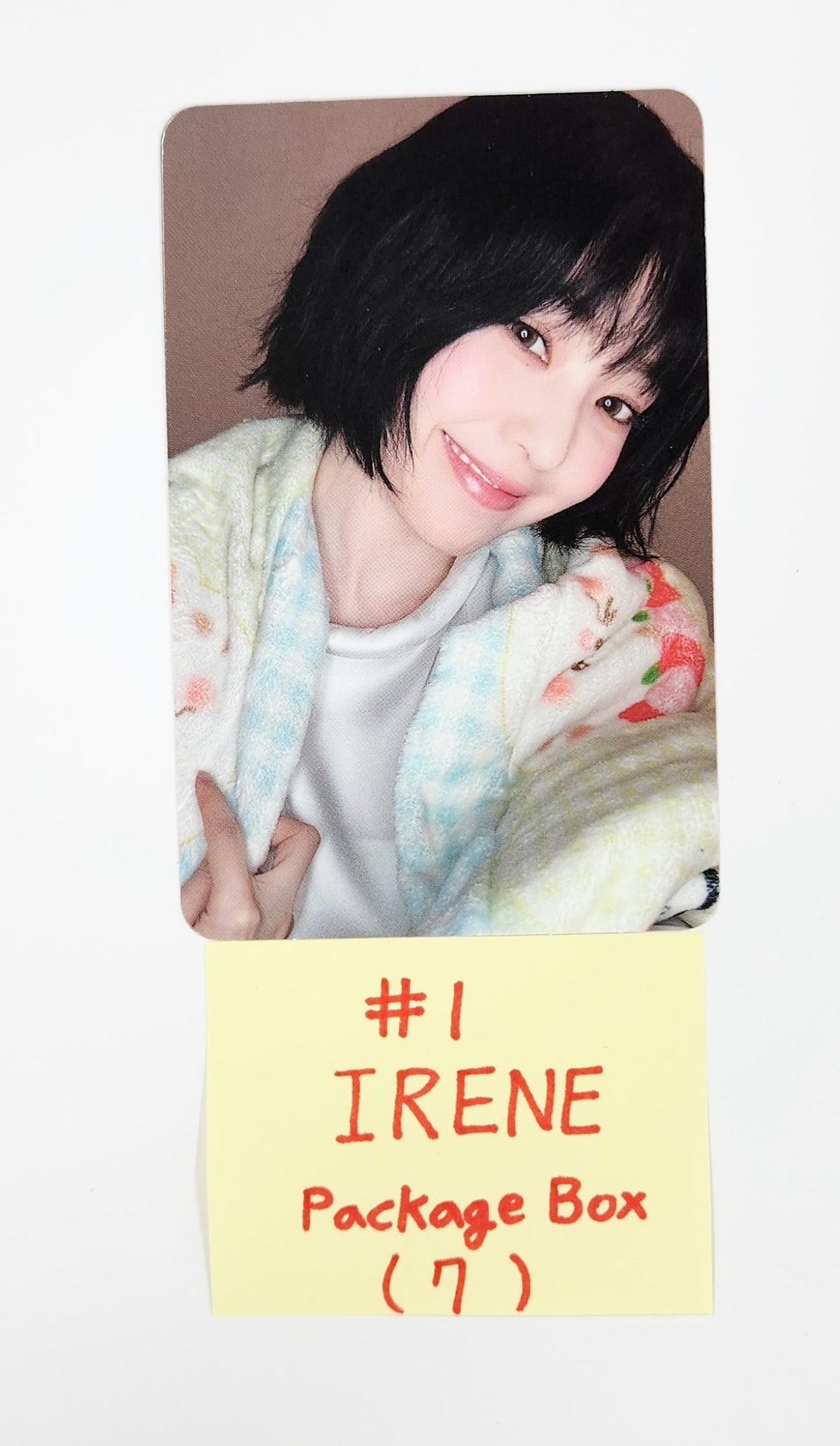 IRENE &amp; SEULGI (Of Red Velvet ) "TILT" - Official Photocard [Package Box Ver.] [25.6.11]