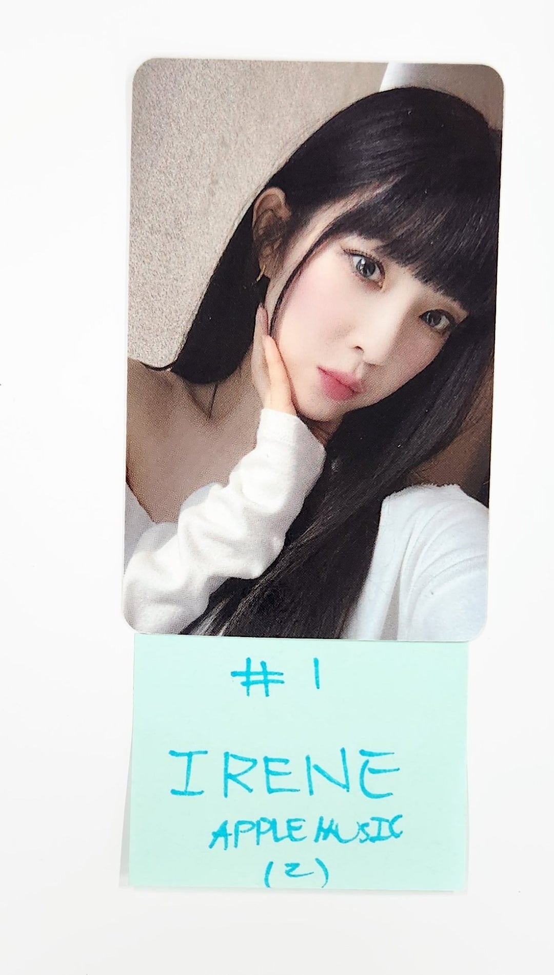 IRENE &amp; SEULGI (Of Red Velvet ) "TILT" - Apple Music Fansign Event Photocard [25.6.12]