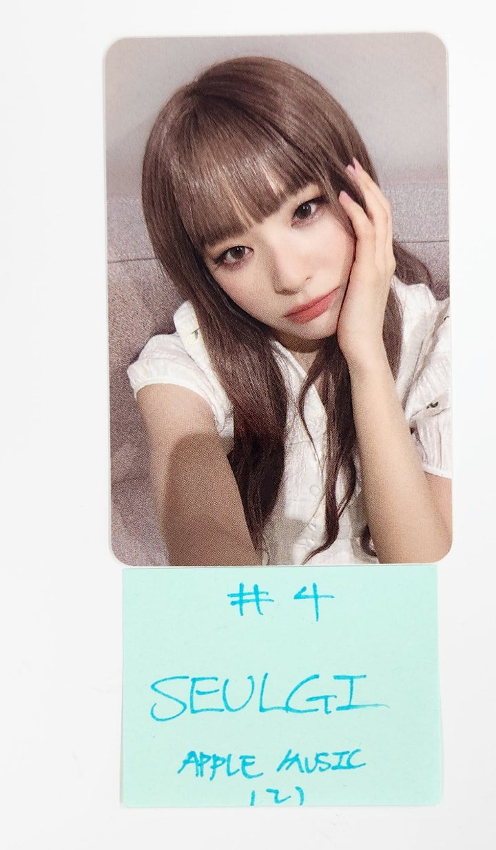 IRENE &amp; SEULGI (Of Red Velvet ) "TILT" - Apple Music Fansign Event Photocard [25.6.12]