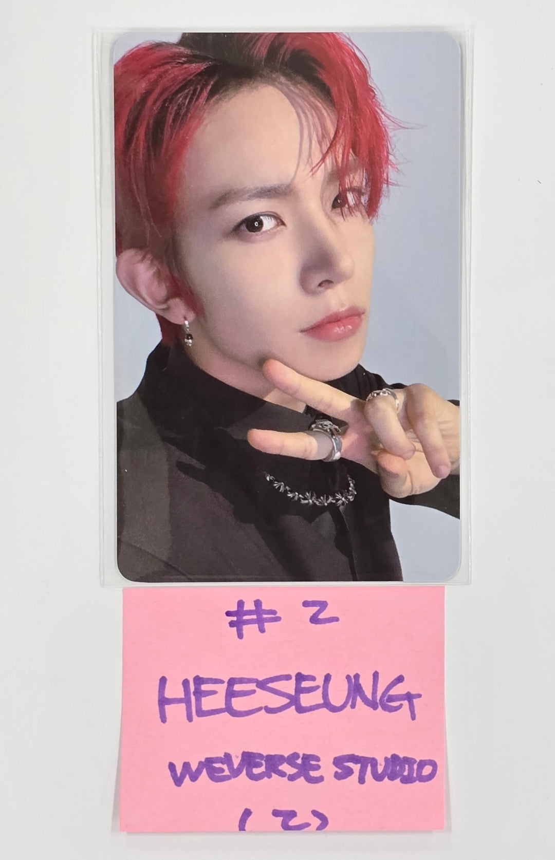 Enhypen "Desire : Unleash" - Weverse Shop Pre-Order Benefit (Studio Choom) Photocard [25.6.13]
