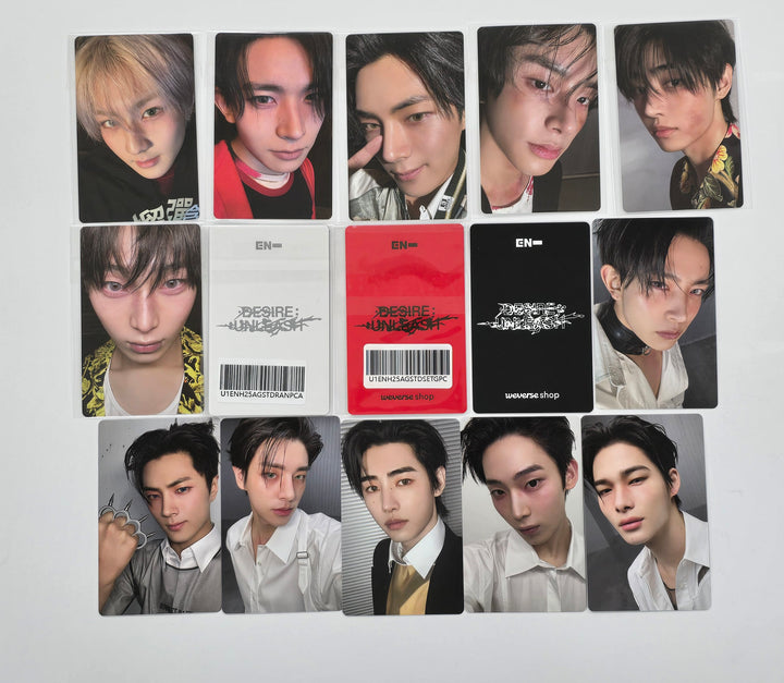 Enhypen "Desire : Unleash" - Weverse Shop Pre-Order Benefit (Showcase) Photocard [25.6.13]