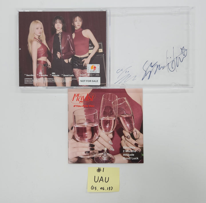 ITZY "Girls Will Be Girls", KISS OF LIFE "224", UAU "Playlist 
