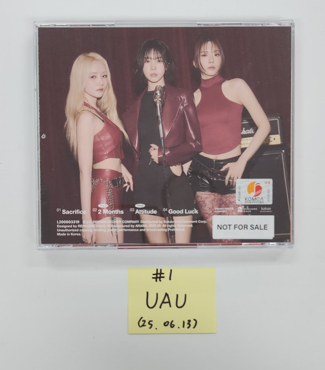 ITZY "Girls Will Be Girls", KISS OF LIFE "224", UAU "Playlist 