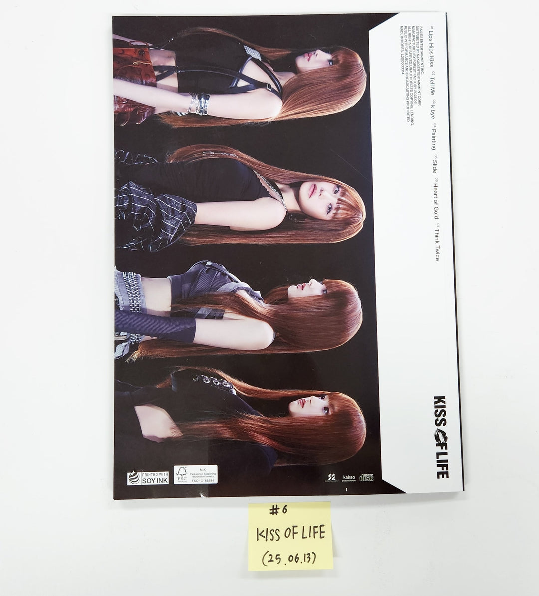 ITZY "Girls Will Be Girls", KISS OF LIFE "224", UAU "Playlist 