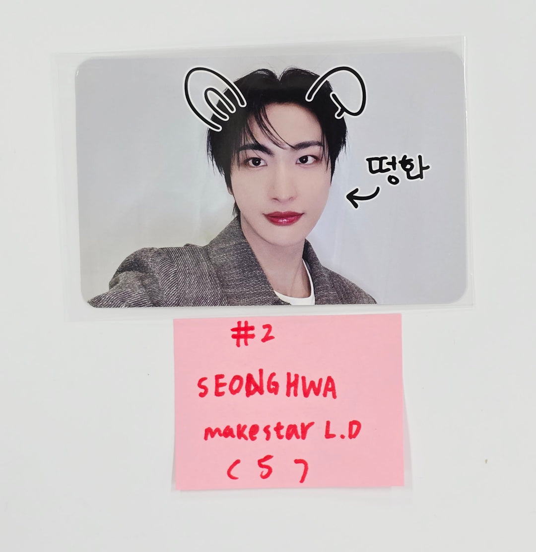 Ateez "GOLDEN HOUR : Part.3" - Makestar Lucky Draw Event Photocard [25.6.13]