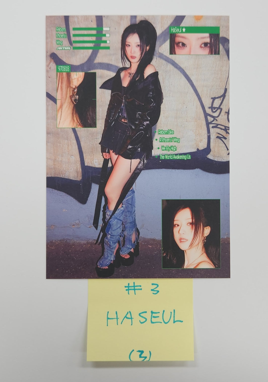 Artms "Club Icarus" - Official Photocard, Visual Card [25.6.16]