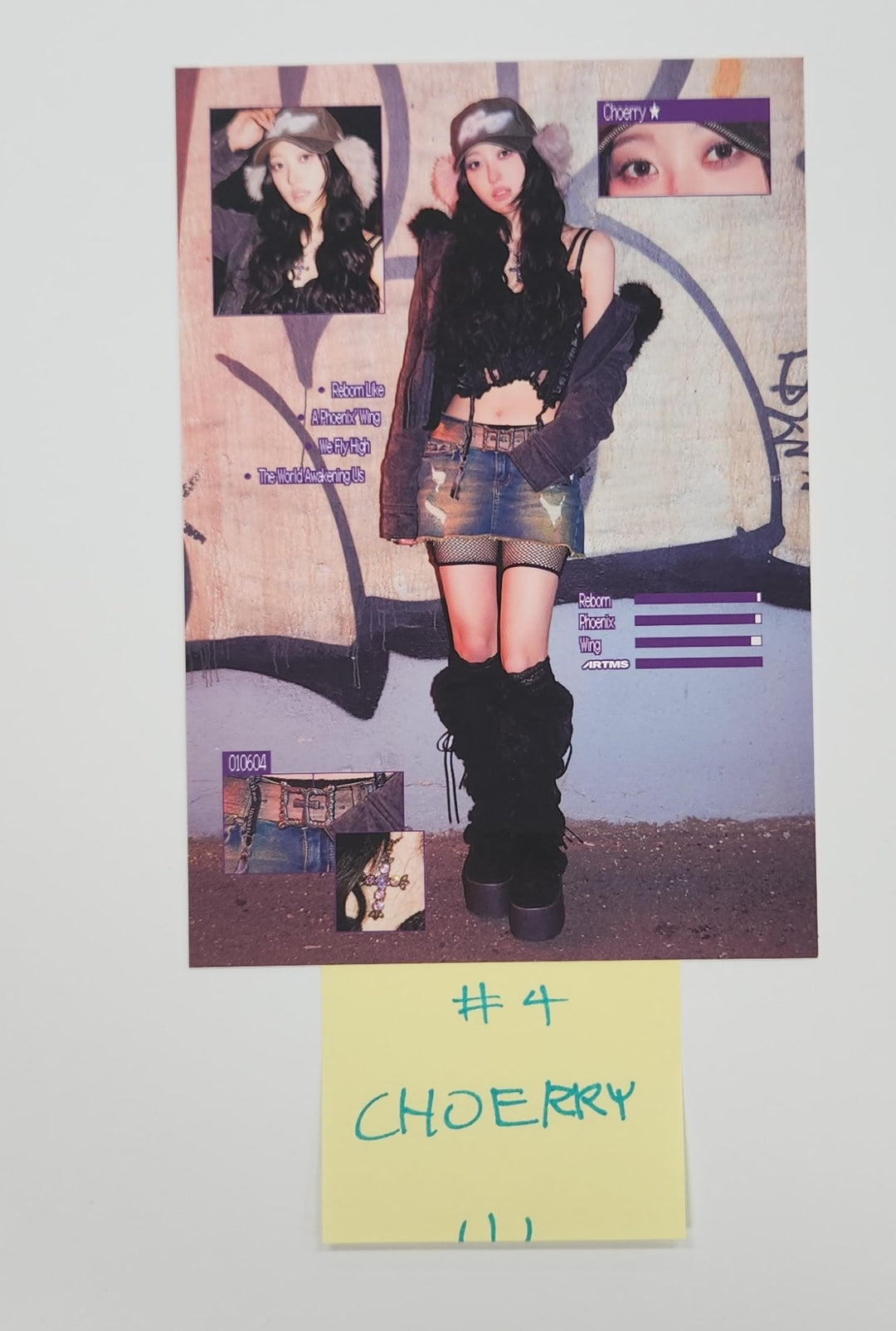 Artms "Club Icarus" - Official Photocard, Visual Card [25.6.16]
