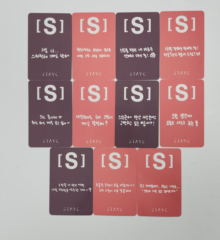 STAYC "S" - Apple Music Fansign Event Photocard [25.6.17]