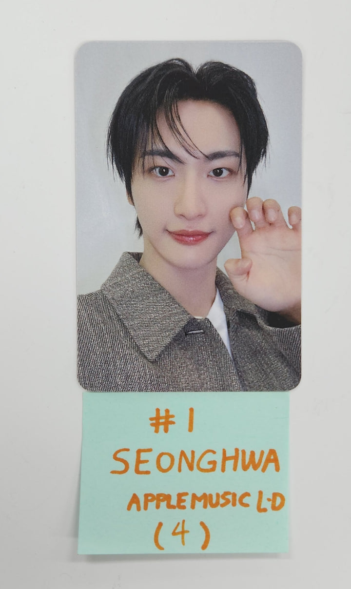 Ateez "GOLDEN HOUR : Part.3" - Apple Music Lucky Draw Event Photocard [Poca Ver.] [25.6.17]
