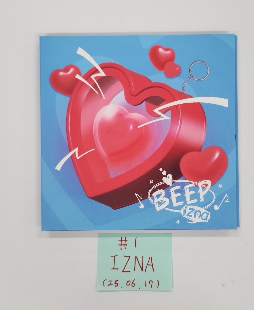 IZNA Digital Single "Beep" - Hand Autographed(Signed) Promo Album [25.6.17] (Restocked 6/18)
