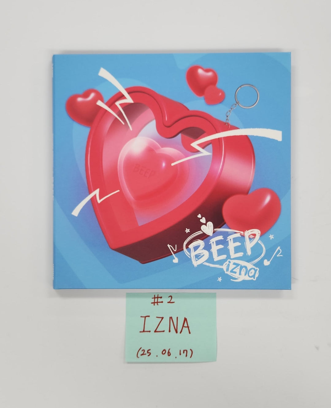 IZNA Digital Single "Beep" - Hand Autographed(Signed) Promo Album [25.6.17] (Restocked 6/18)