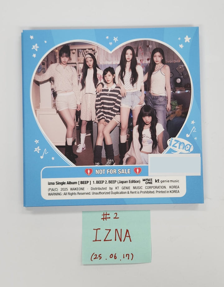 IZNA Digital Single "Beep" - Hand Autographed(Signed) Promo Album [25.6.17] (Restocked 6/18)