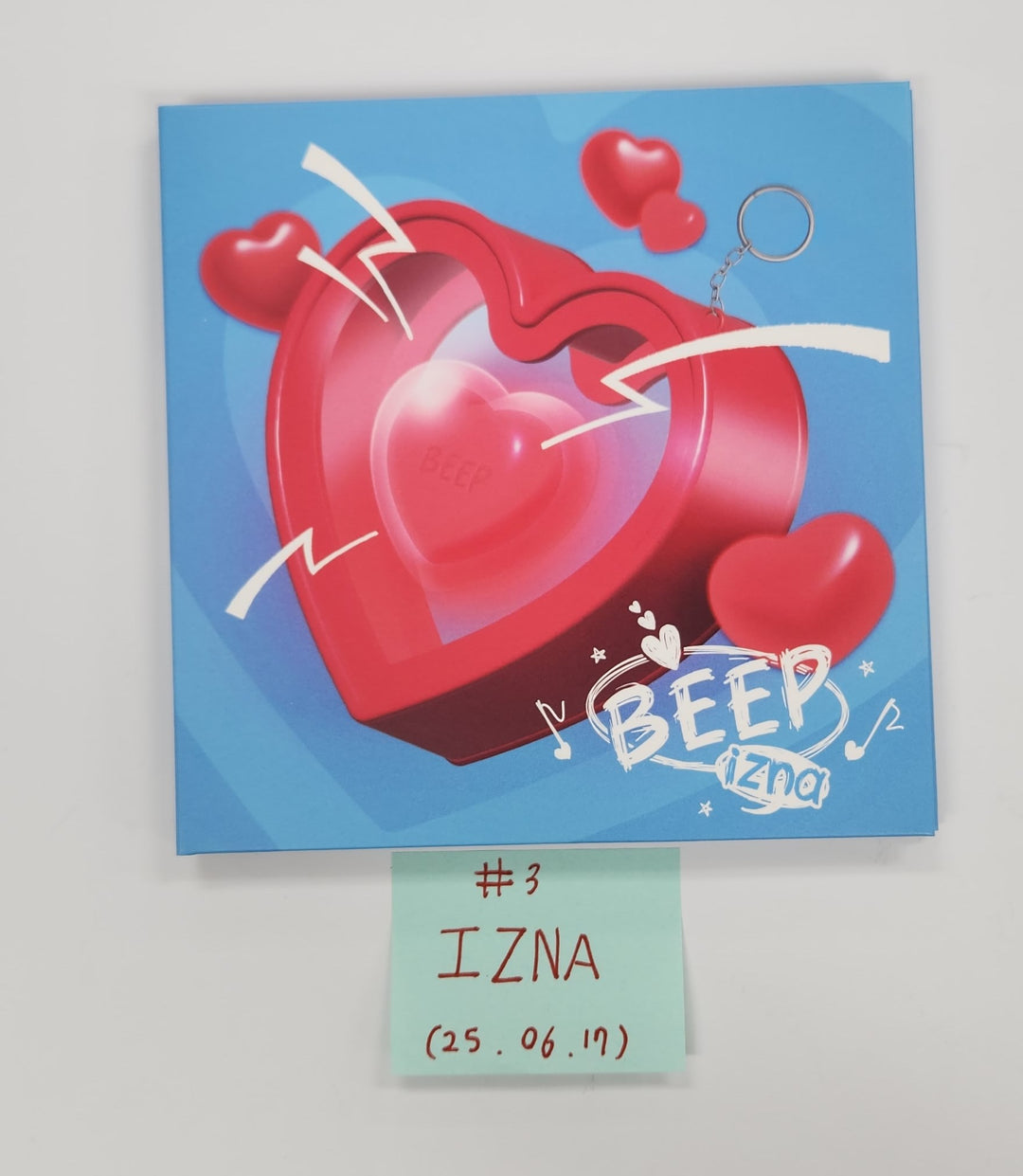 IZNA Digital Single "Beep" - Hand Autographed(Signed) Promo Album [25.6.17] (Restocked 6/18)
