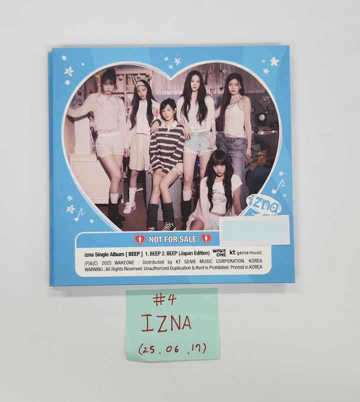 IZNA Digital Single "Beep" - Hand Autographed(Signed) Promo Album [25.6.17] (Restocked 6/18)