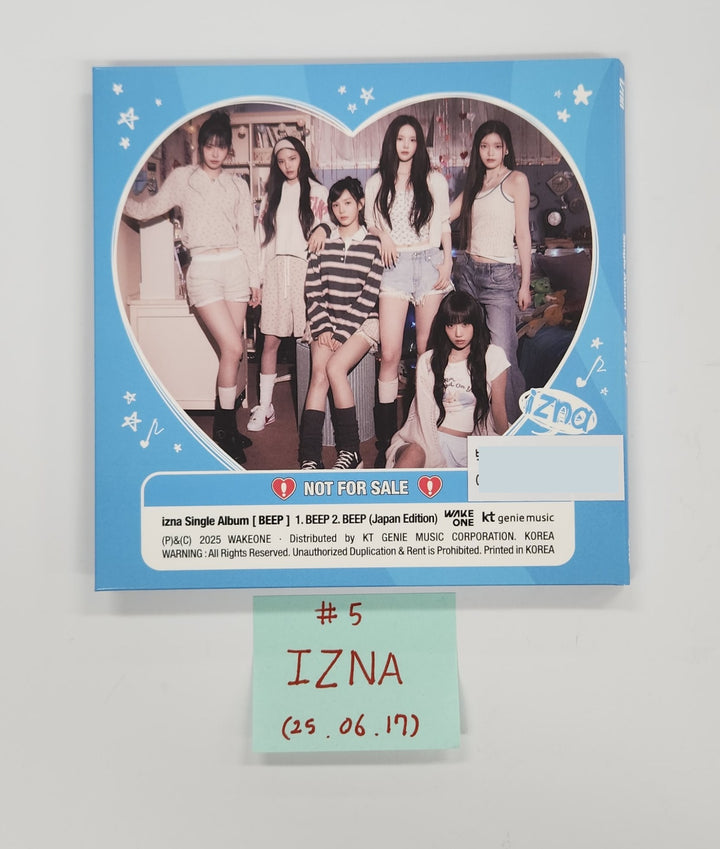 IZNA Digital Single "Beep" - Hand Autographed(Signed) Promo Album [25.6.17] (Restocked 6/18)