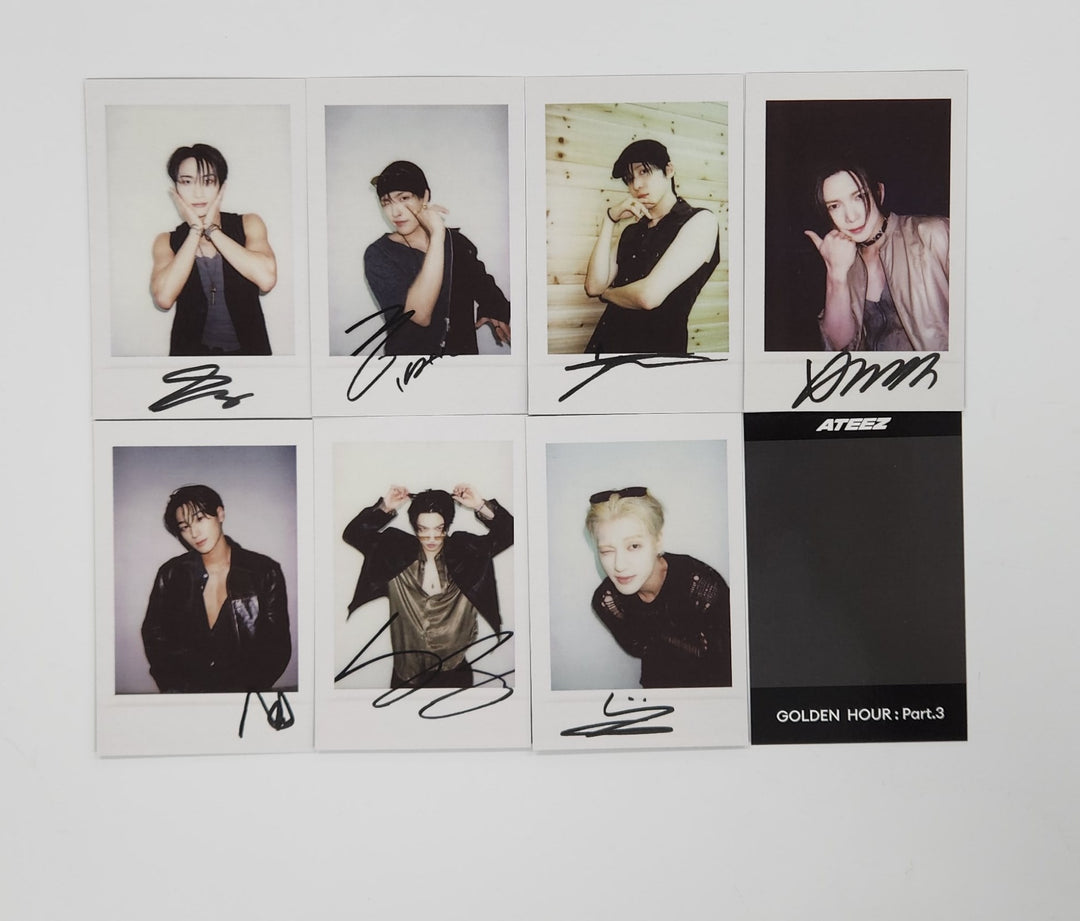Ateez "GOLDEN HOUR : Part.3" - Apple Music Drink Event Photocard [25.6.17]