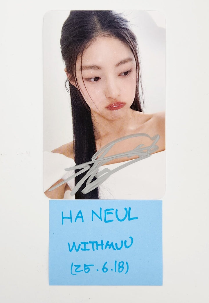 Haneul (Of KISS OF LIFE) "224" - Hand Autographed(Signed) Photocard [25.6.18]