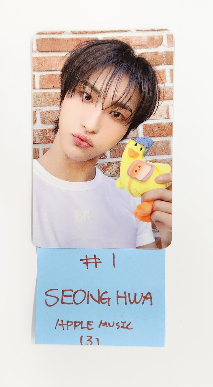 Ateez "GOLDEN HOUR : Part.3" - Apple Music Pre-Order Benefit Photocard [Poca Ver.] [25.6.18]
