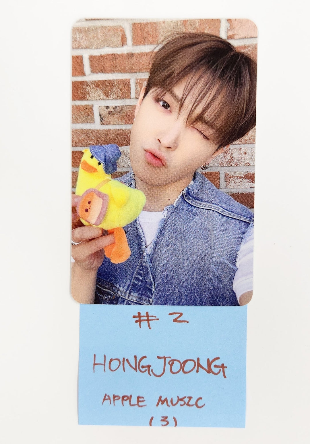Ateez "GOLDEN HOUR : Part.3" - Apple Music Pre-Order Benefit Photocard [Poca Ver.] [25.6.18]