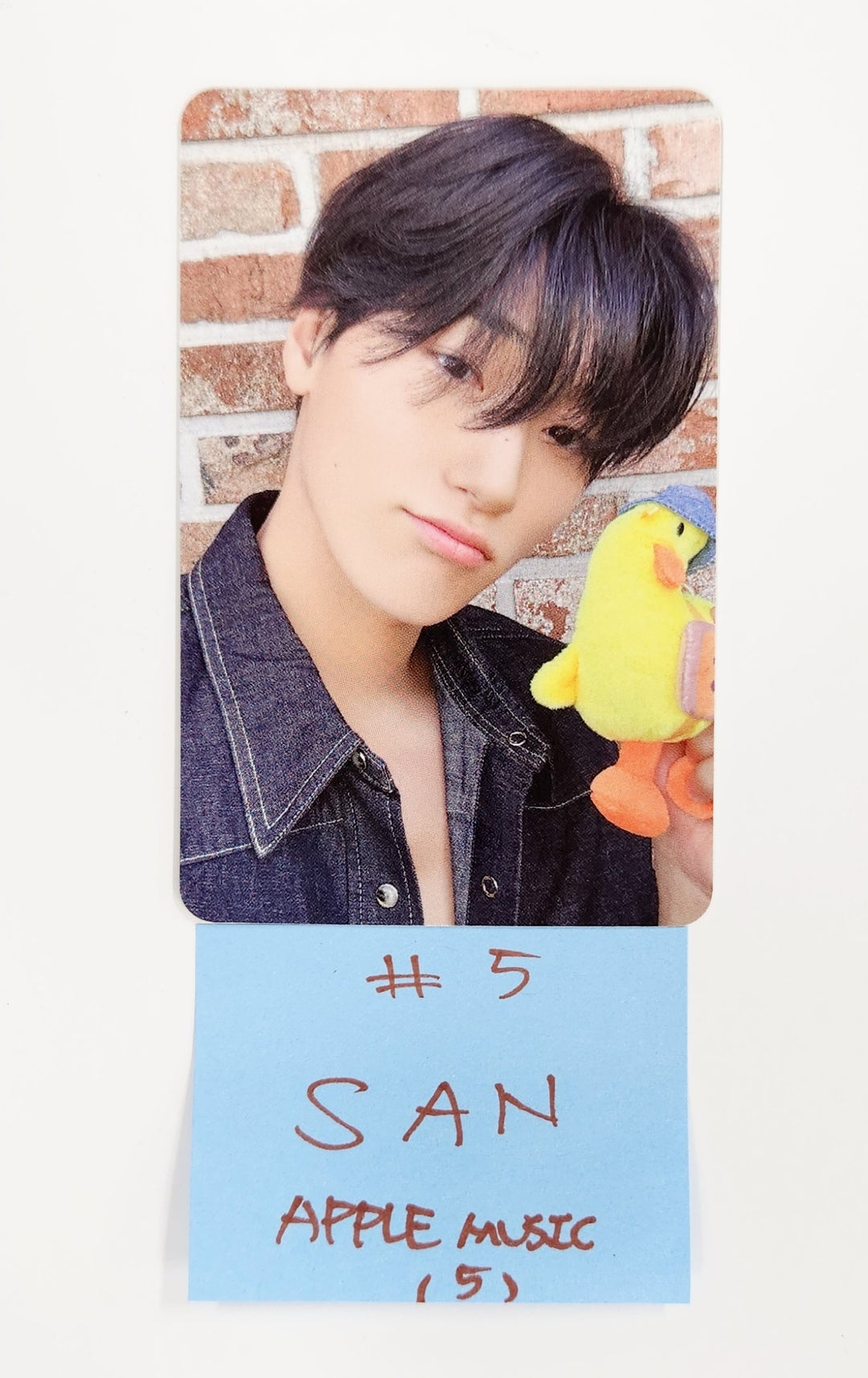 Ateez "GOLDEN HOUR : Part.3" - Apple Music Pre-Order Benefit Photocard [Poca Ver.] [25.6.18]