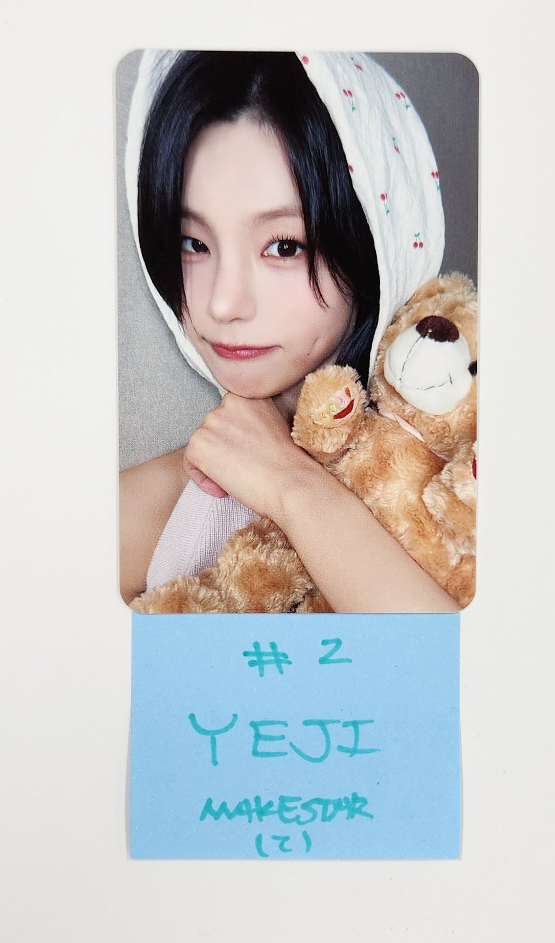 ITZY "Girls Will Be Girls" - Makestar Fansign Event Photocard [25.6.18]