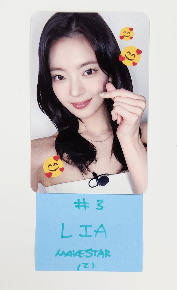 ITZY "Girls Will Be Girls" - Makestar Fansign Event Photocard [25.6.18]