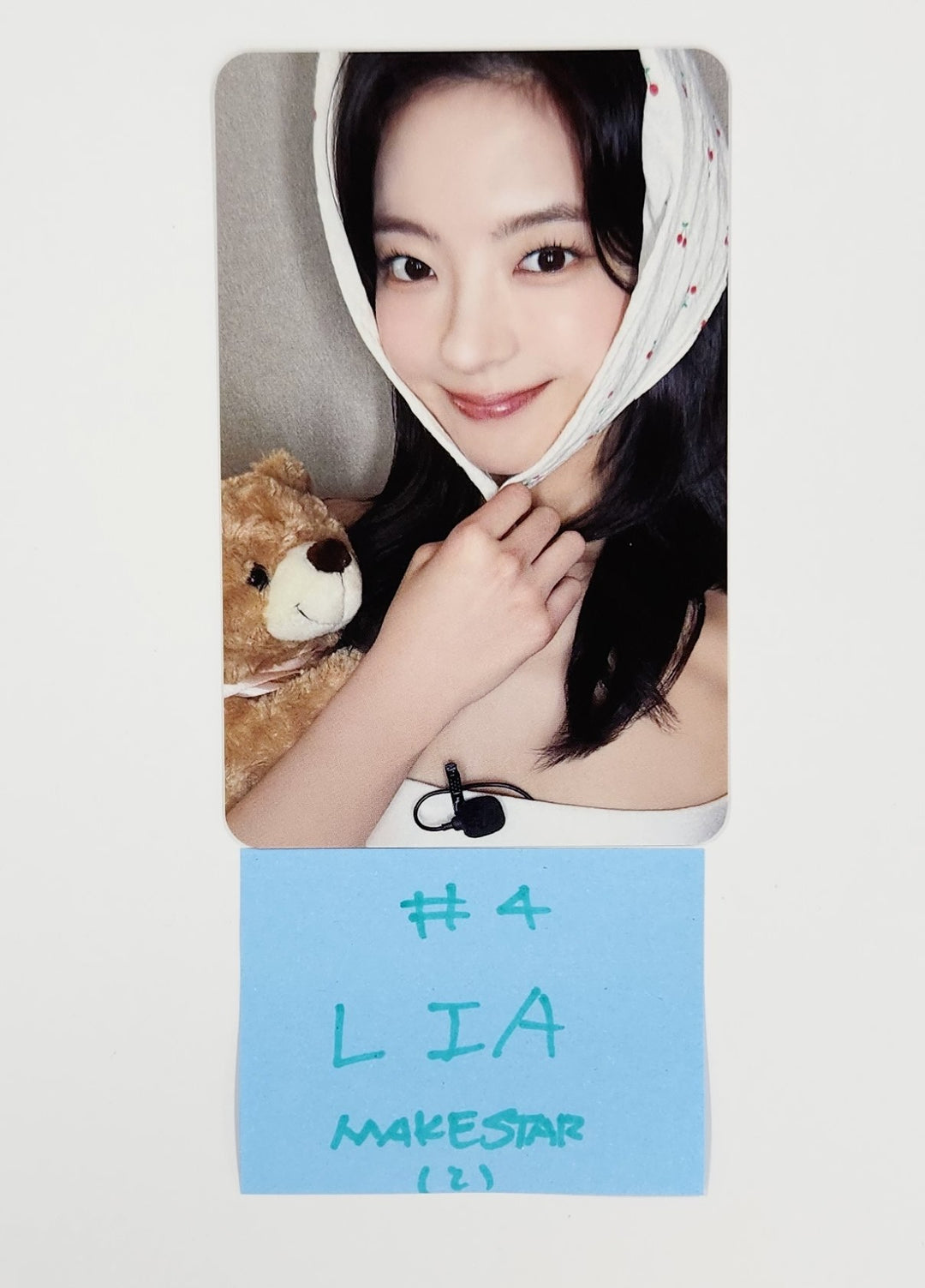ITZY "Girls Will Be Girls" - Makestar Fansign Event Photocard [25.6.18]