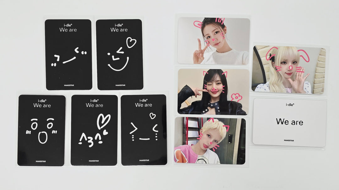 I-DLE "We are" - Makestar Lucky Draw Event Photocard [25.6.18]