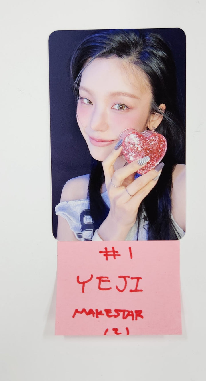 ITZY "Girls Will Be Girls" - Makestar Fansign Event Photocard Round 2 (Restocked) [25.6.19]