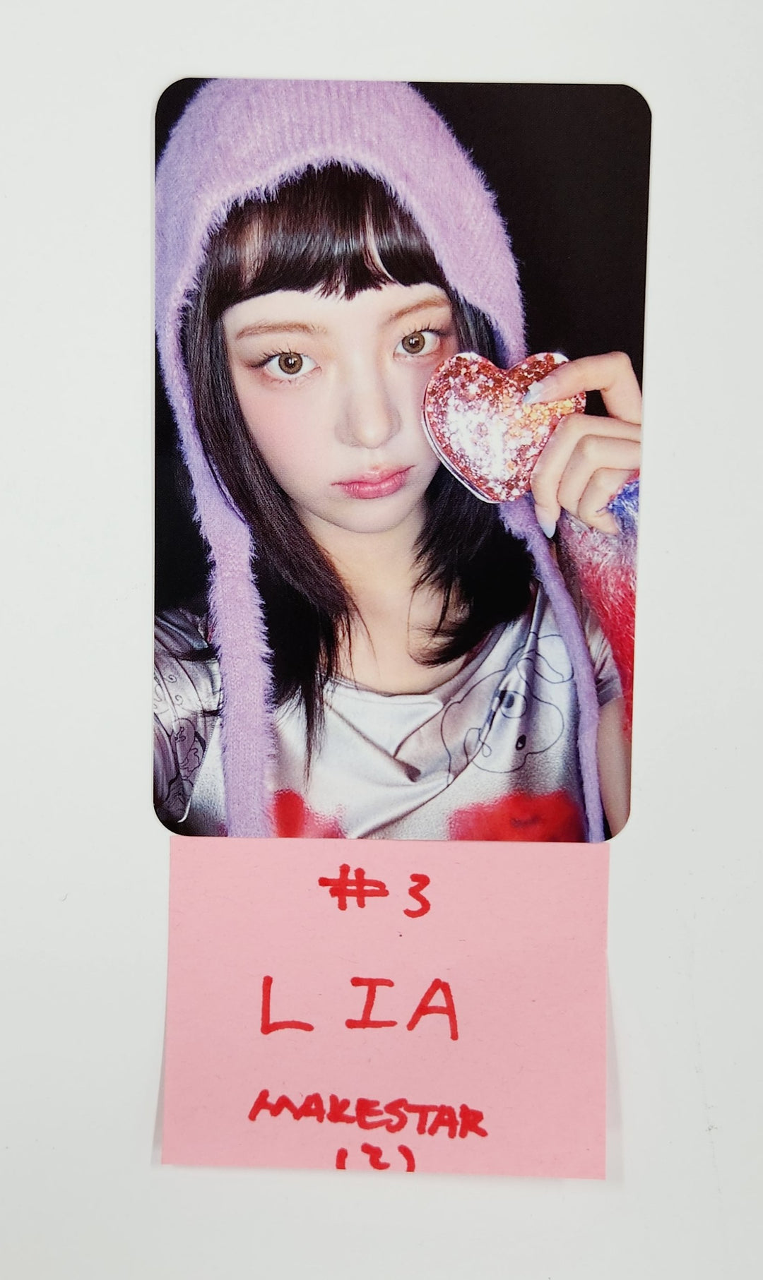ITZY "Girls Will Be Girls" - Makestar Fansign Event Photocard Round 2 (Restocked) [25.6.19]