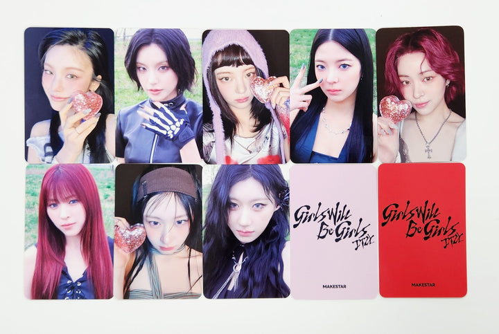 ITZY "Girls Will Be Girls" - Makestar Fansign Event Photocard Round 2 (Restocked) [25.6.19]