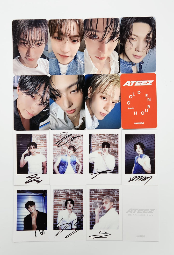 Ateez "GOLDEN HOUR : Part.3" - Makestar Pre-Order Benefit Photocard [Poca Ver.] [25.6.19]