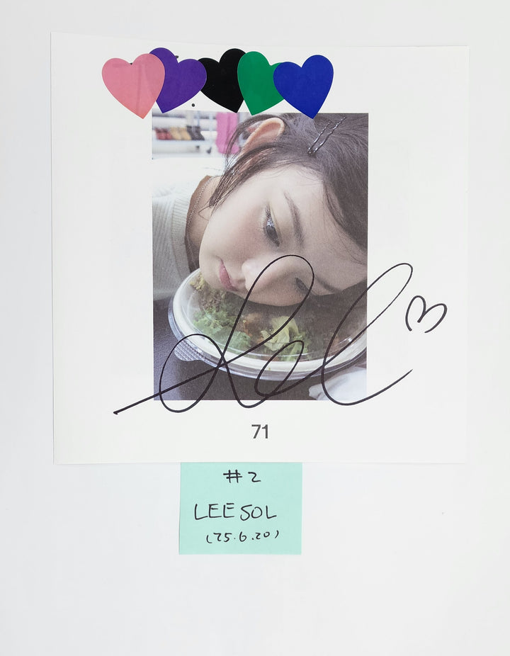KiiiKiii "UNCUT GEM" - A Cut Page From Fansign Event Album [25.6.20]